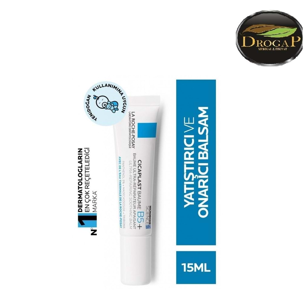 LA ROCHE POSAY CİCAPLAST BAUME B5+ ONARICI BAKIM KREMİ 15 ML ( BEBEK & ÇOCUK VE YETİŞKİNLER İÇİN )
