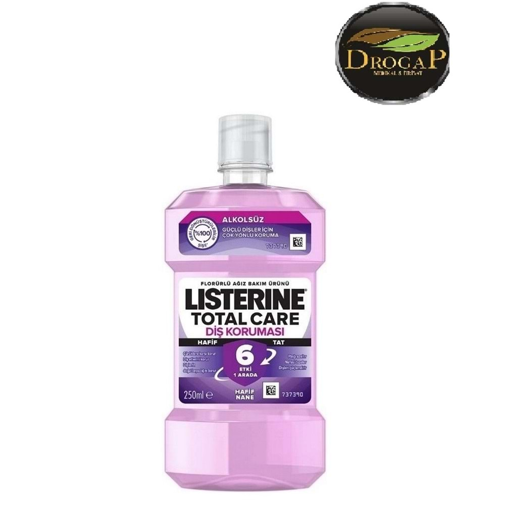 LISTERINE TOTAL CARE MOR 250 ML ( DİŞ KORUMASI )