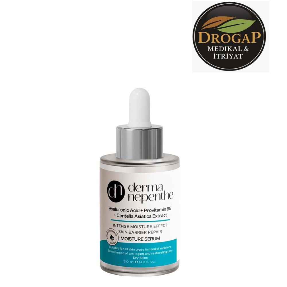 DERMA NEPENTHE MOISTURE NEM SERUM 30 ML ( HYALURONİC )( YOĞUN NEMLENDİRİCİ ETKİLİ )