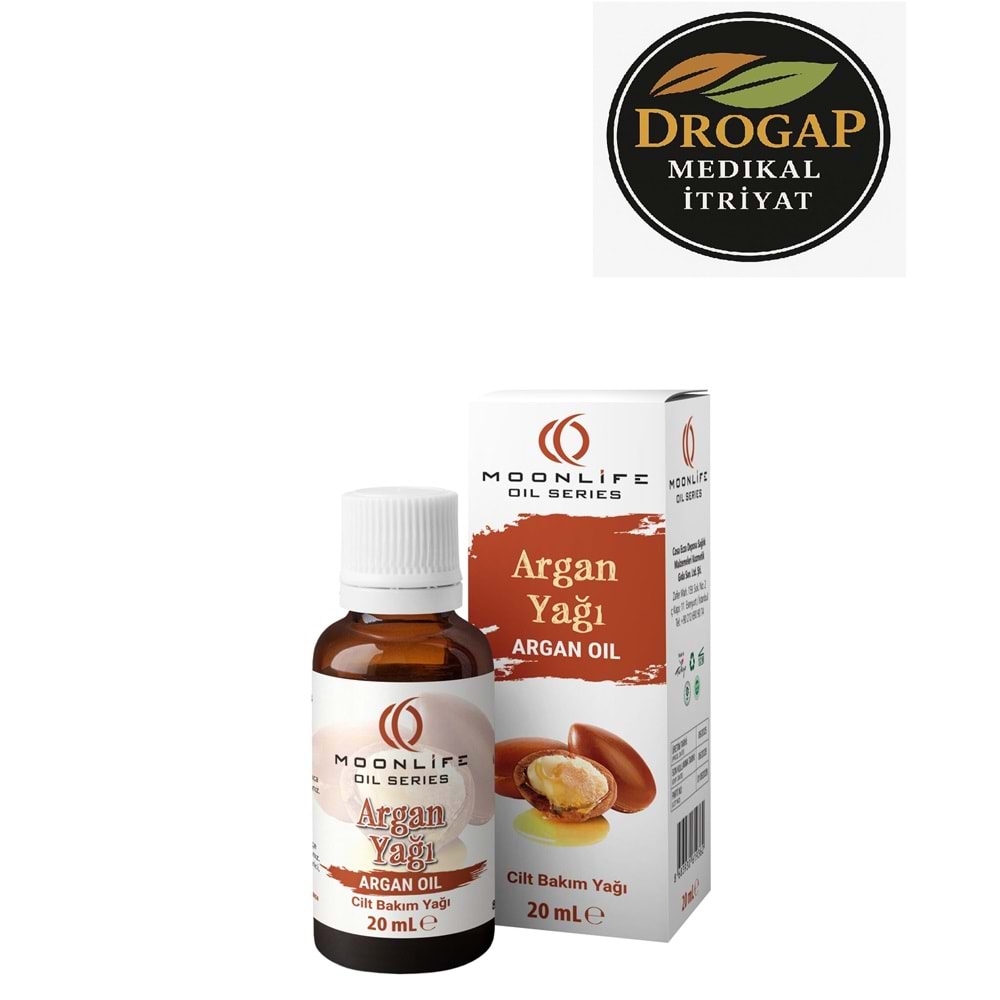 MOON LİFE DOĞAL ARGAN YAĞI 20 ML