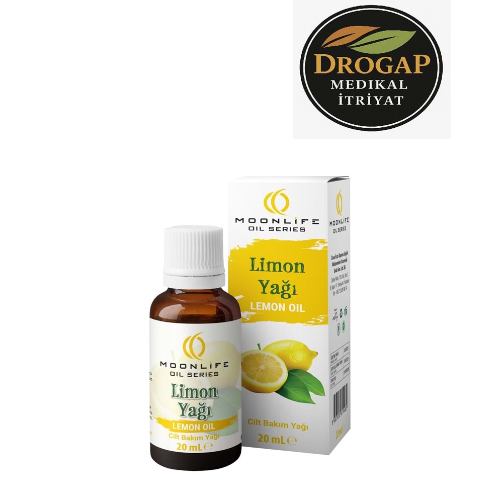 MOON LİFE DOĞAL LİMON YAĞI 20 ML
