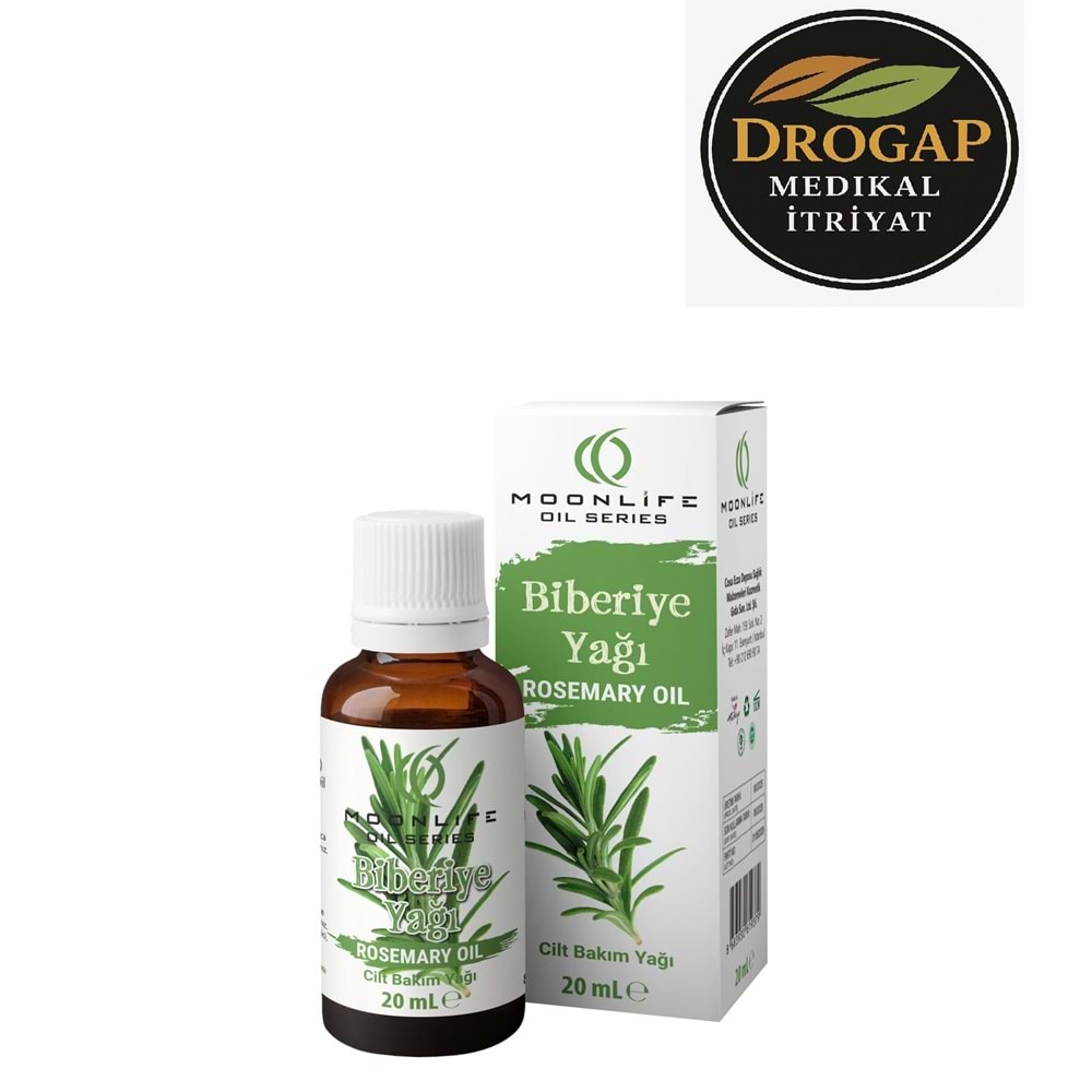 MOON LİFE DOĞAL BİBERİYE YAĞI 20 ML