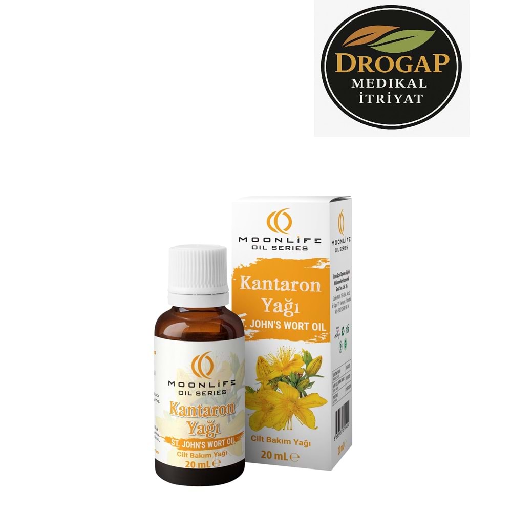 MOON LİFE DOĞAL SARI KANTARON YAĞI 20 ML