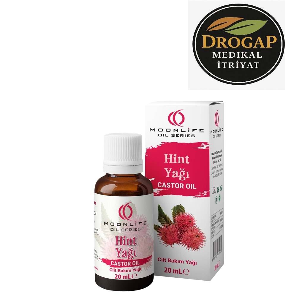 MOON LİFE DOĞAL HİNT YAĞI 20 ML